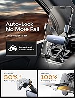 Vista 3 de AINOPE Soporte de Montaje de Teléfono para Rejilla de Ventilación del Automóvil para iPhone 17 Pro Max Montaje para Automóvil [Diseño Deslizante]