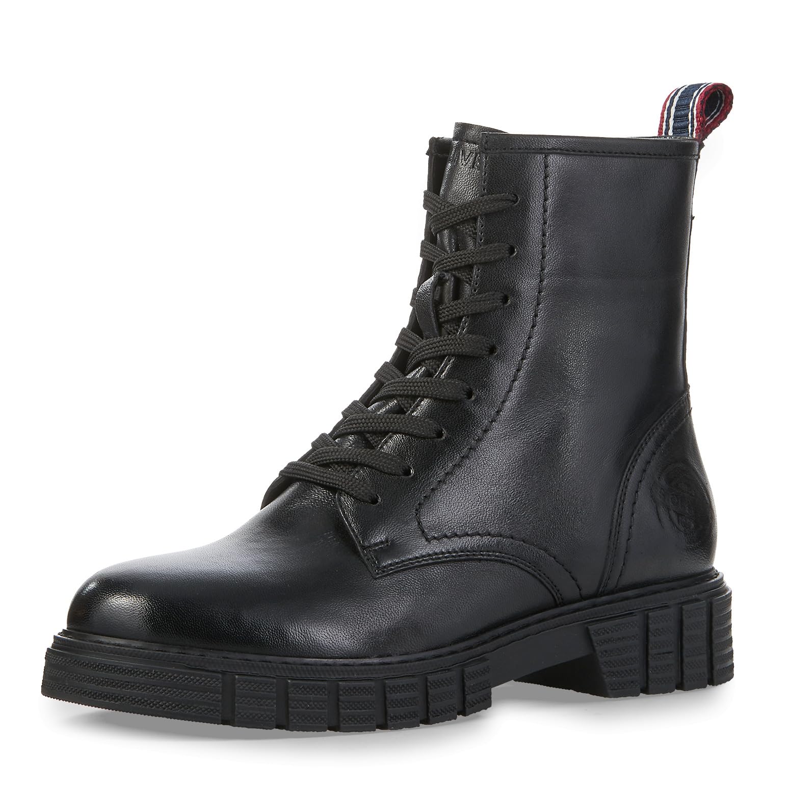 s.Oliver Women's Lace Boot Flat 5-25203-43 Ankle, Black, 4.5 UK