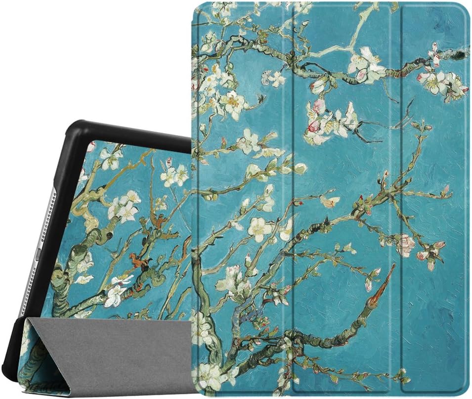 Fintie Slimshell Case for iPad Mini 3/2/1 - Lightweight Smart Stand Cover with Premium PU Leather Back Protector for iPad Mini 1/Mini 2/Mini 3 (Auto Wake/Sleep), Blossom