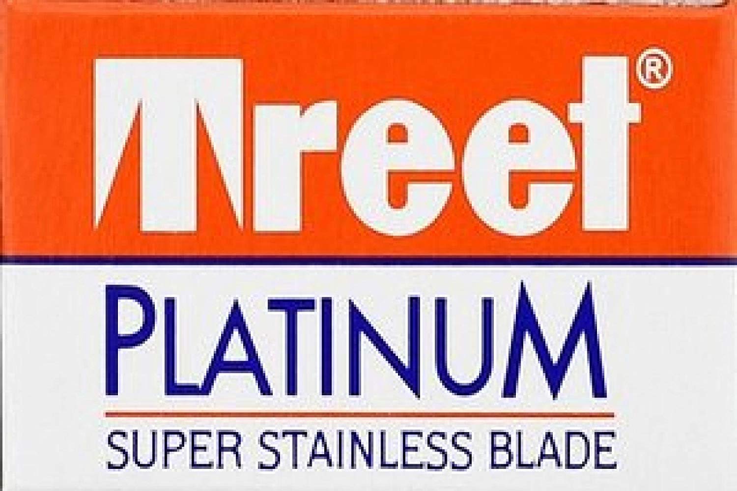 Treet 100 Platinum Super Stainless Double Edge Razor Blades
