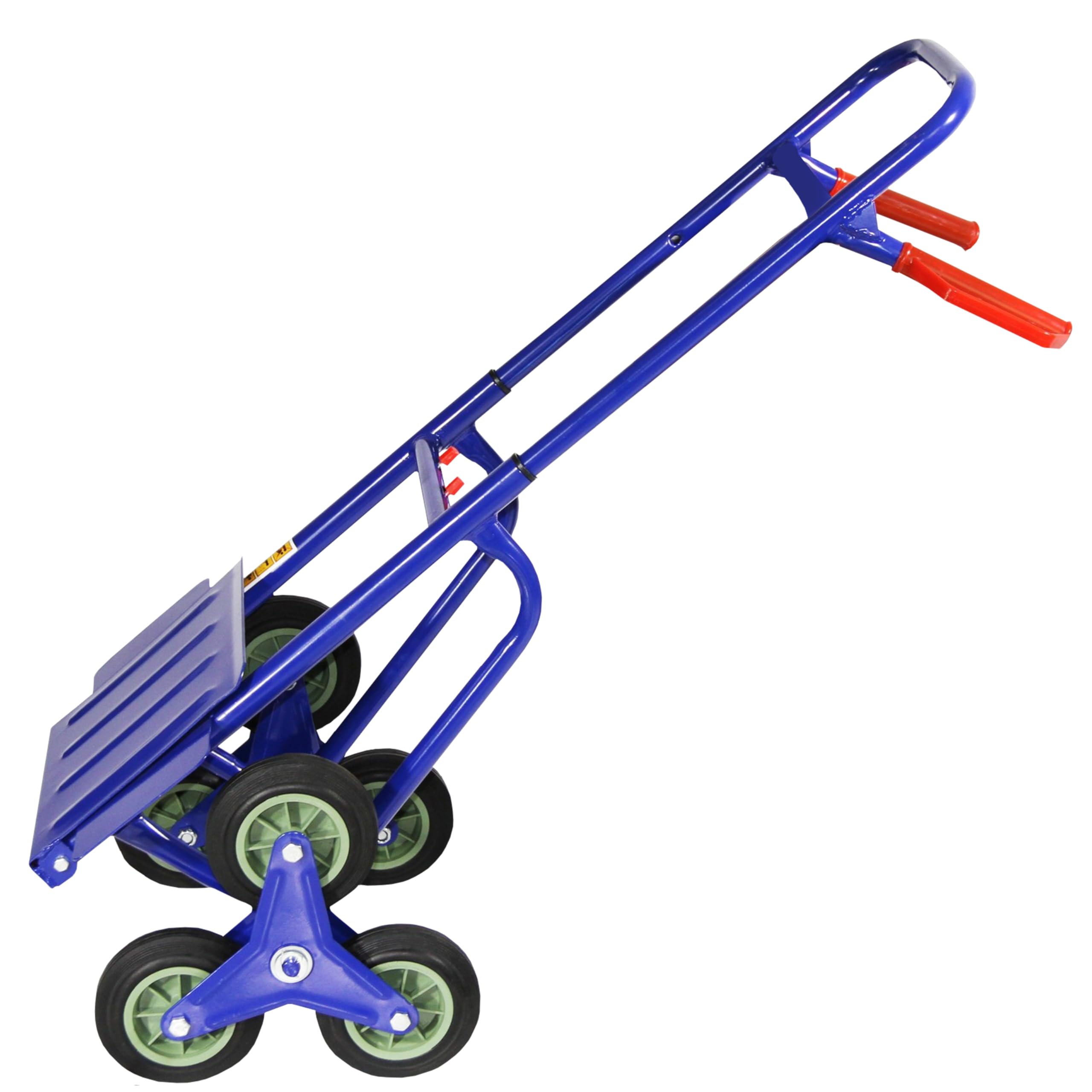 Treppenkarre Sackkarre klappbar höhenverstellbar 200 kg – Faltbare Transportkarre mit Hartgummireifen – robuste Karre T2
