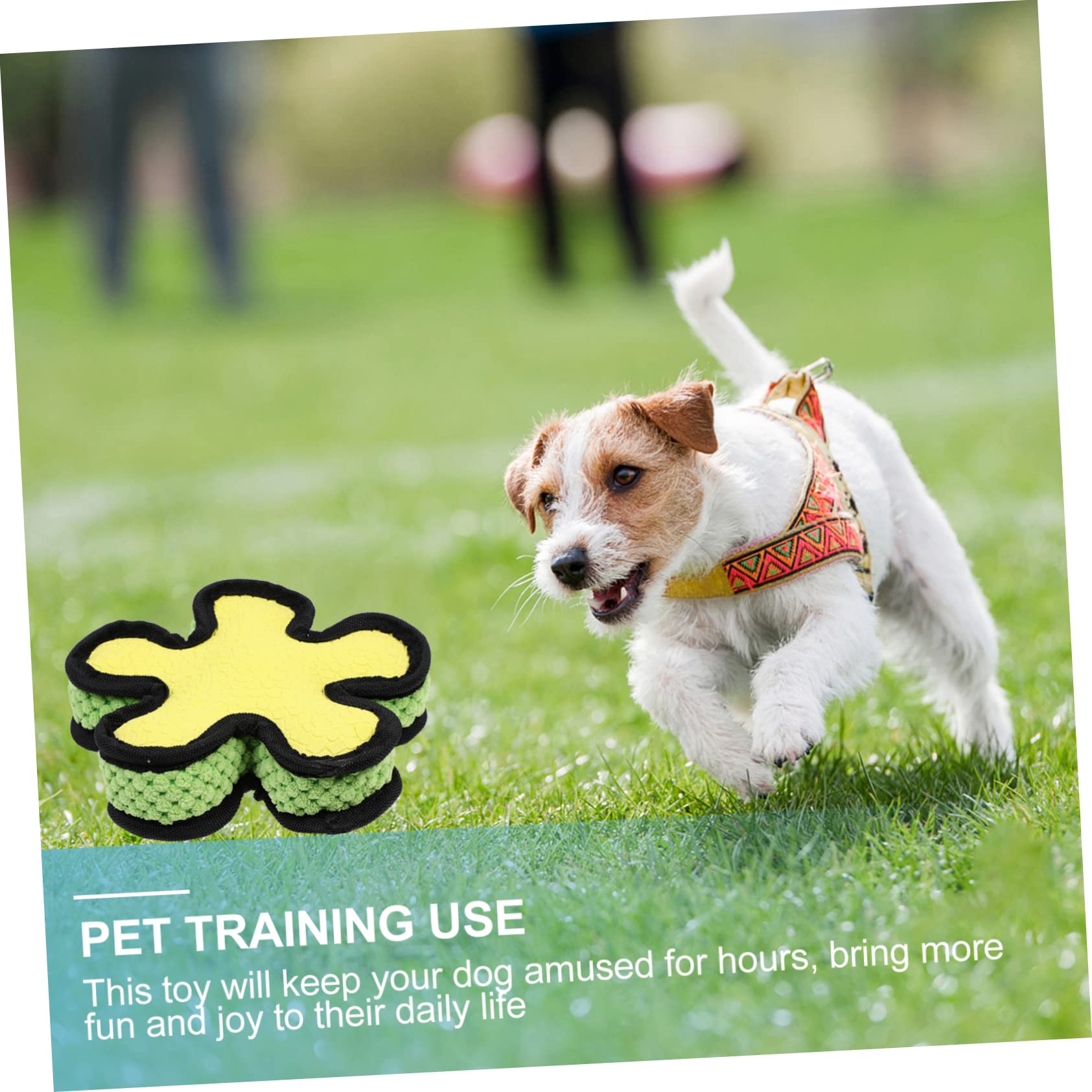 BESPORTBLE 3piezas Juguete De Molar para Perros Sonido Pelota De Flexible para Cachorros para Jugar y Masticar Aumenta La Interacción Entre Mascotas y Dueños