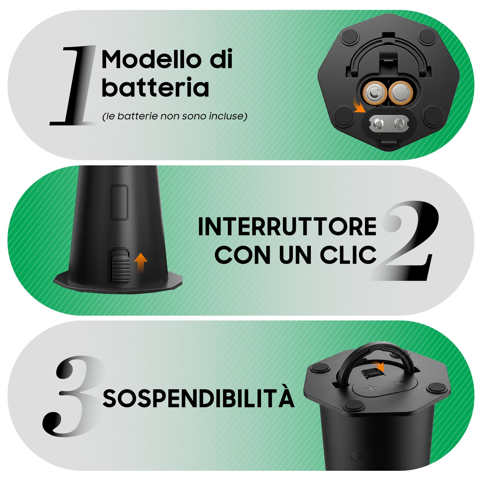 Scaccia Mosche, Ventilatore da Tavolo Anti Mosche con Ali Olografiche, Appendibile per Interni ed Esterni, Protezione Insetti Fisica per Campeggio, Giardino e Terrazza – Batterie non incluse, 4 Pezzo