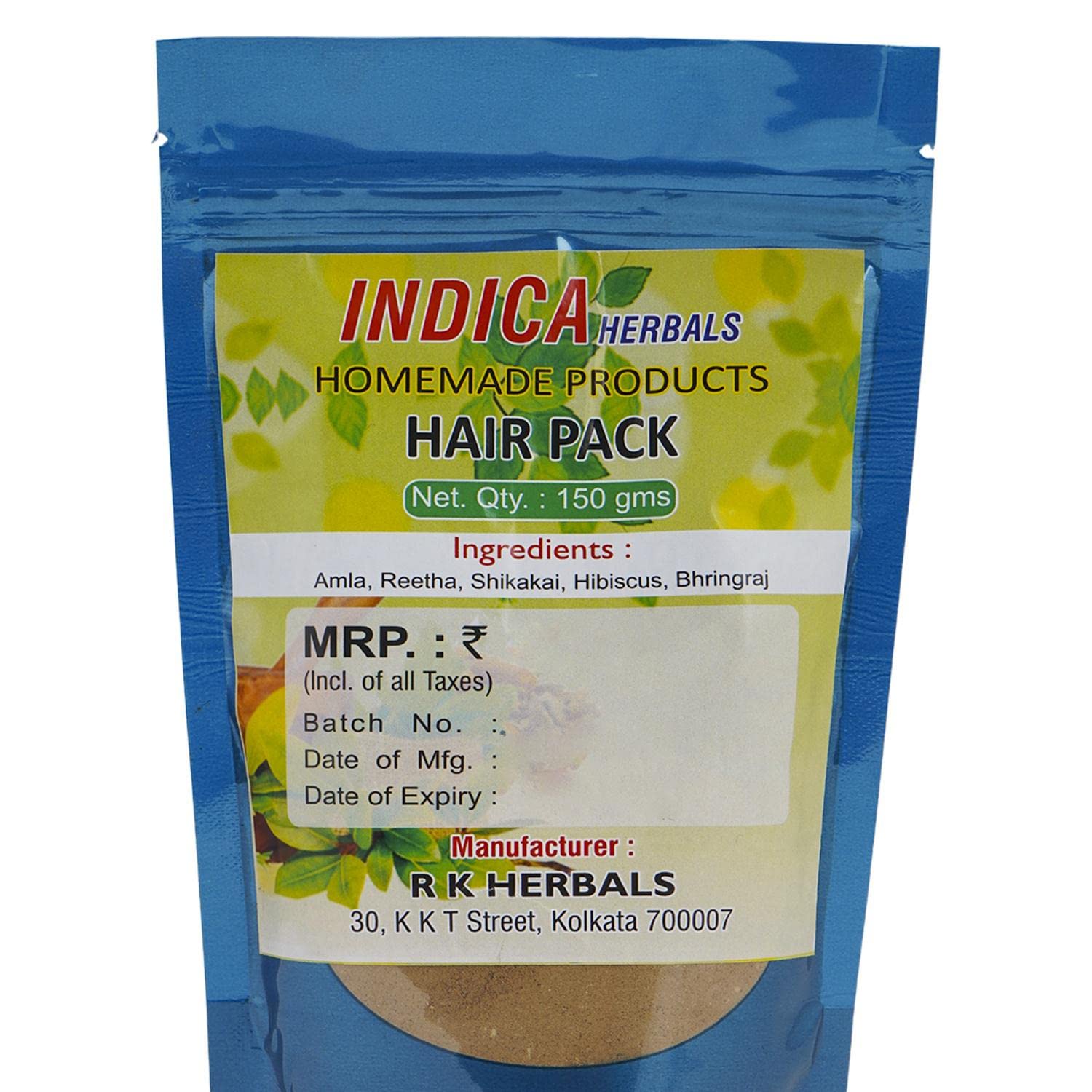 INDICA HERBALSHair Pack, 150 grams