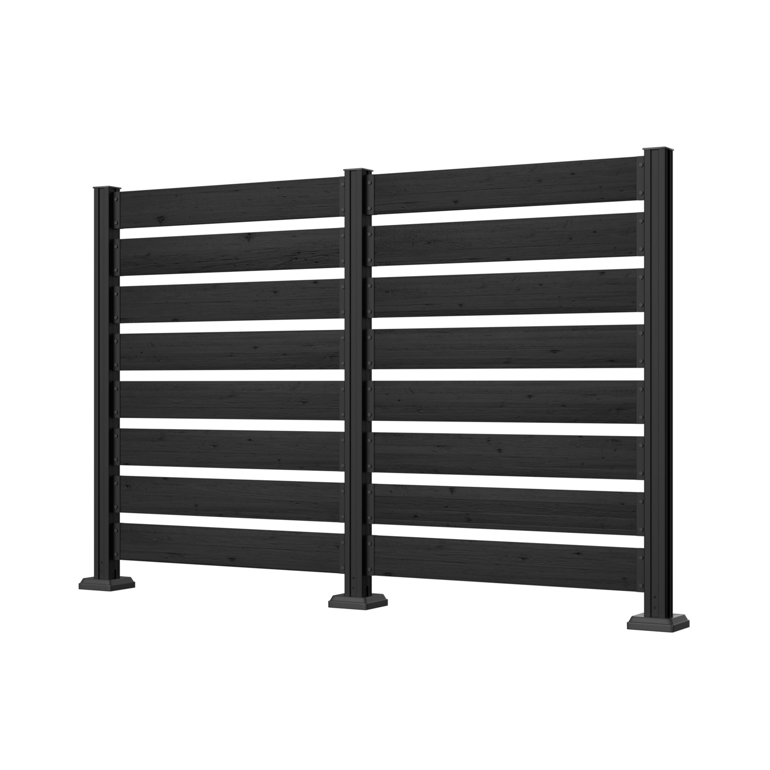 Yardenaler 78” W x 48” H Wooden Air Conditioner Fences