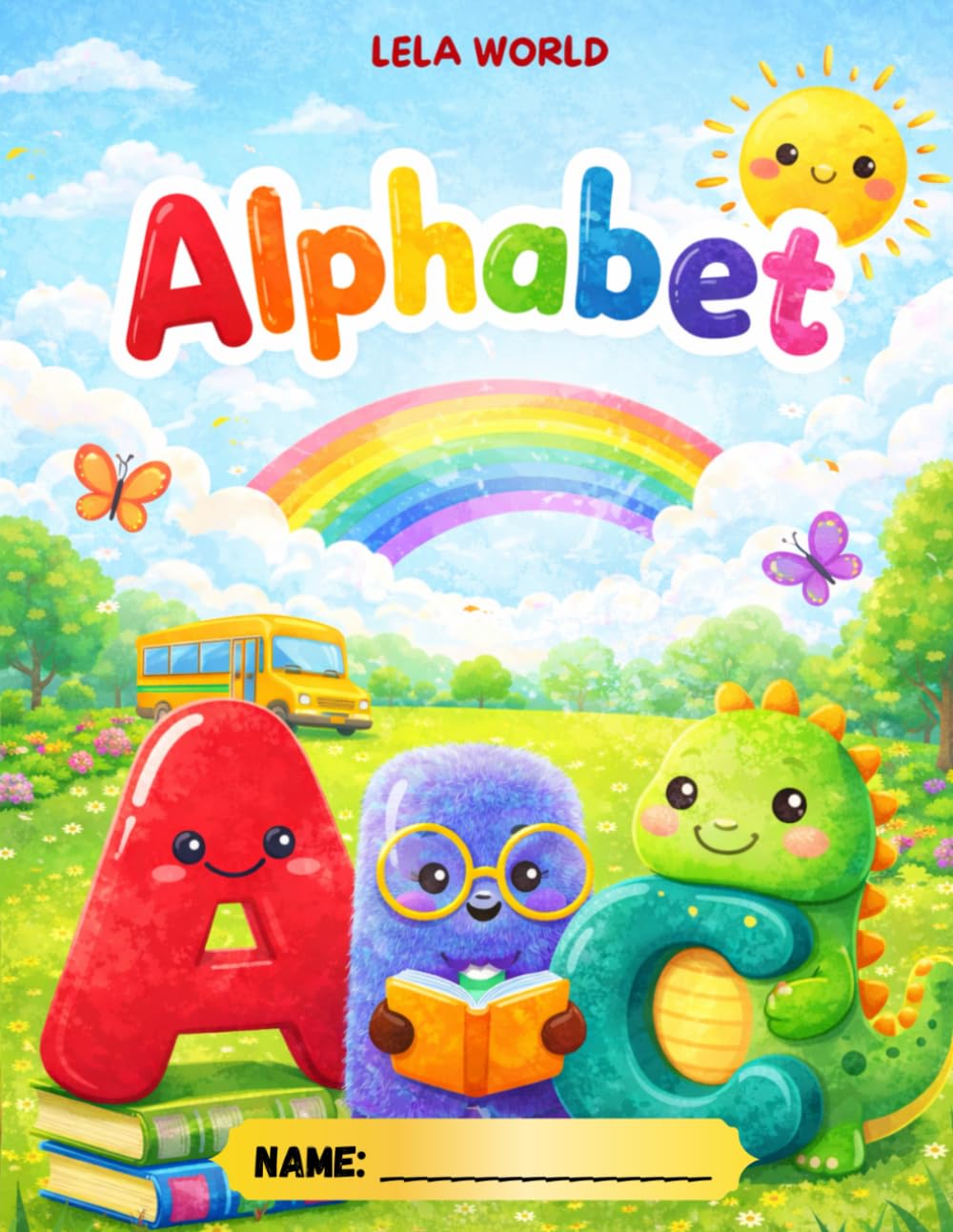 Mein erstes Alphabet: Schreiben, Nachspuren und Malen – Lernbuch für Kinder ab 4 Jahren