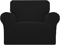 Vista 105 de Easy-Going Funda elástica para sofá de 1 pieza, cubierta de sofá, protector de muebles, suave con parte inferior elástica para niños, de poliéster