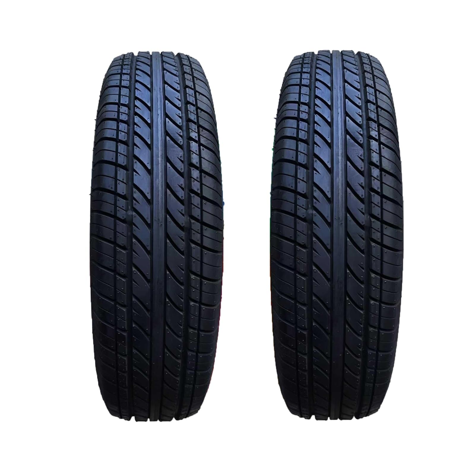 2PC 125/70R-13 Opona Radialna Wszechpogodowa dla Felgi 13 Cali 125/70R/13 Gęste Nacinania Czarny Bok 68Q 250kPa 125 70R 13 dla Samochodu Kompaktowego Limuzyny SUV