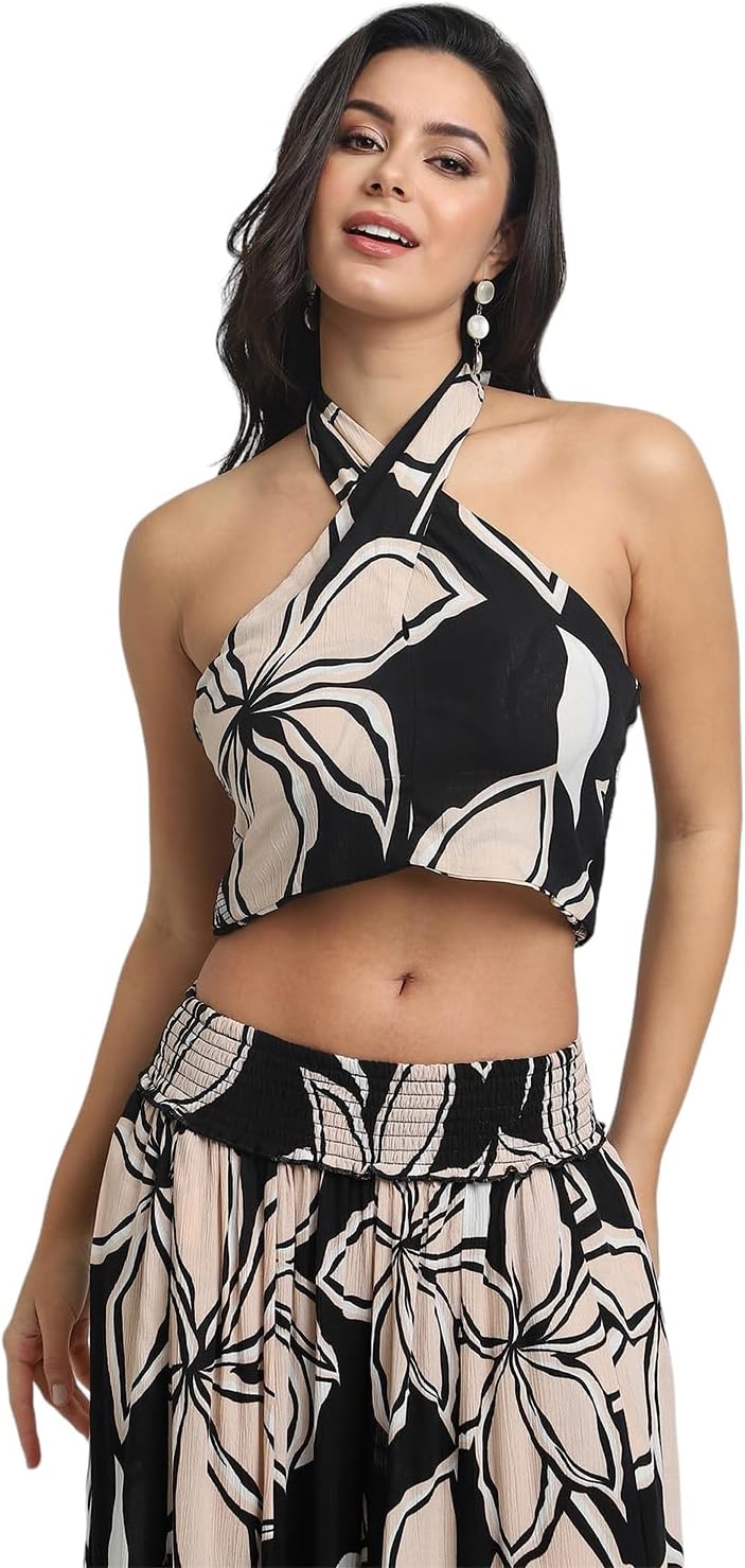 FOREVER 21Women Floral Regular Fit Crop Top