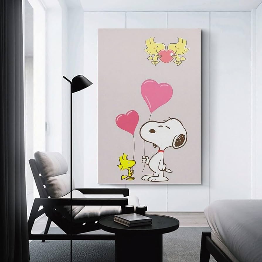 Snoopy スヌーピーとウッドストックポスター 絵画 ポスター 印刷