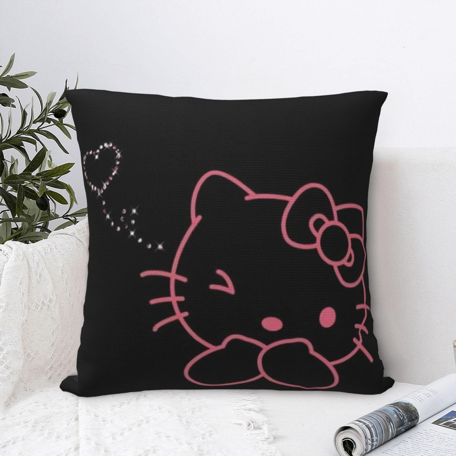 Amazon.co.jp: クッションカバー ハローキティ 座布団カバー 北欧風