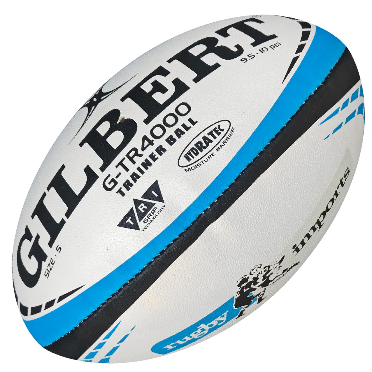 Rugby Imports Gilbert G-TR4000 Training Rugby Ball - Size 5