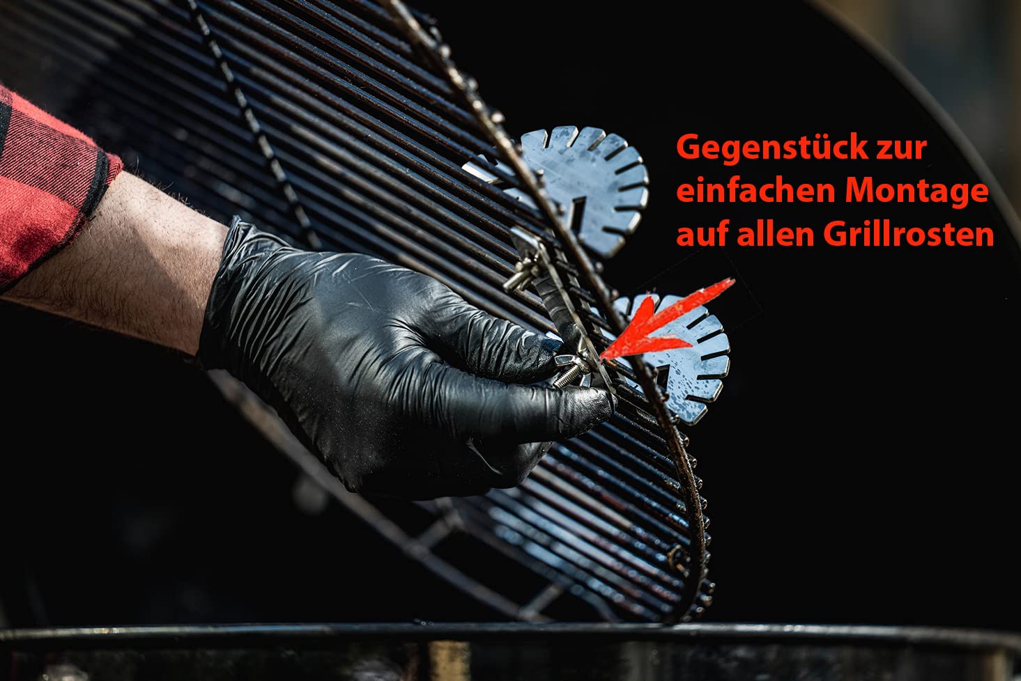Axtschlag Flammlachsbrett Premium Line Kirsche extra groß, 10-Fach verstellbare Halterung aus Edelstahl, Garen von 4 Seiten für Grill, Feuerschale, Feuertonne, Feuerkorb & Smoker