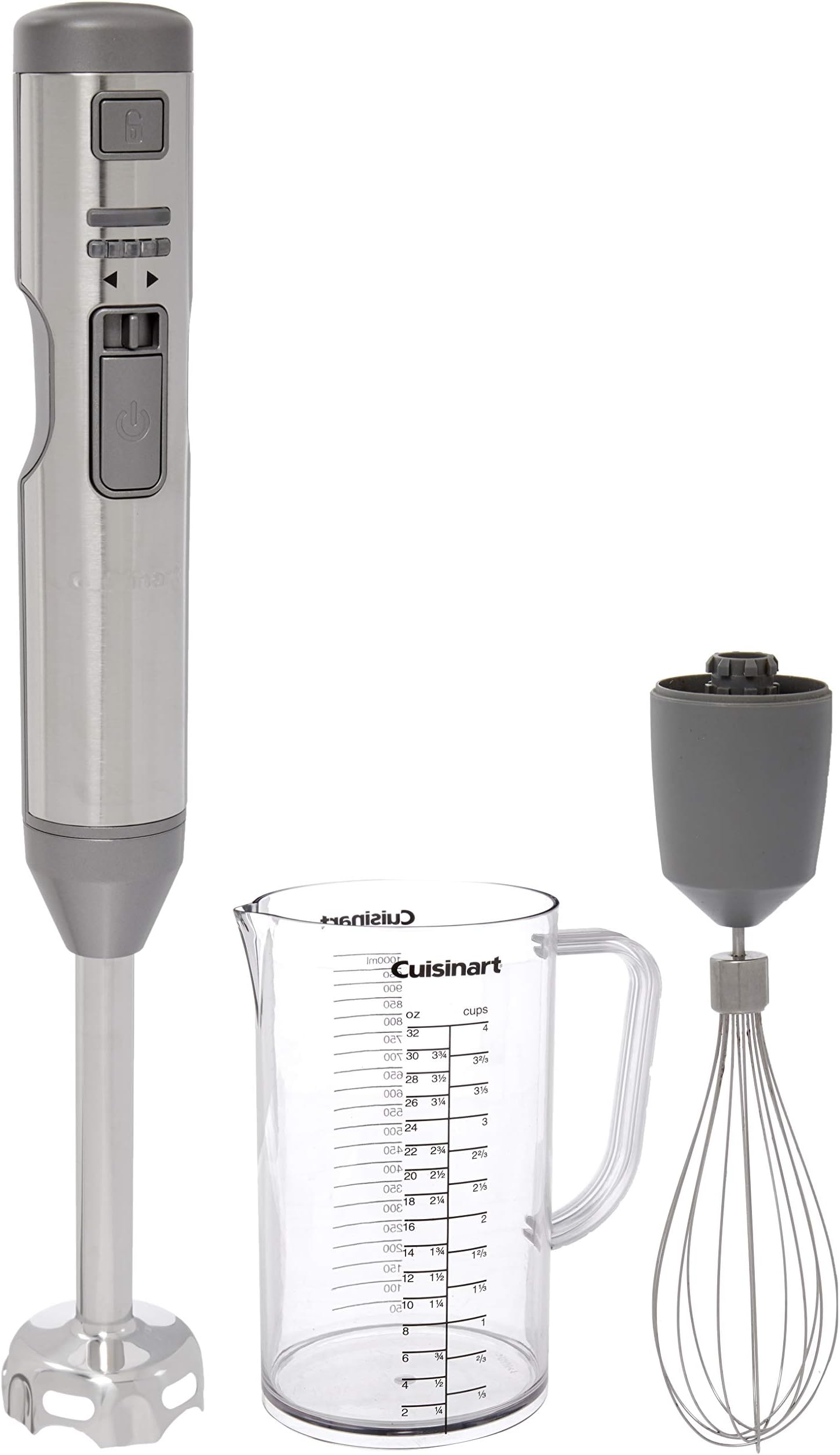 Cuisinart CSB-400CD Cordless and Rechargeable SmartStick hand blender, One Size, Silver
