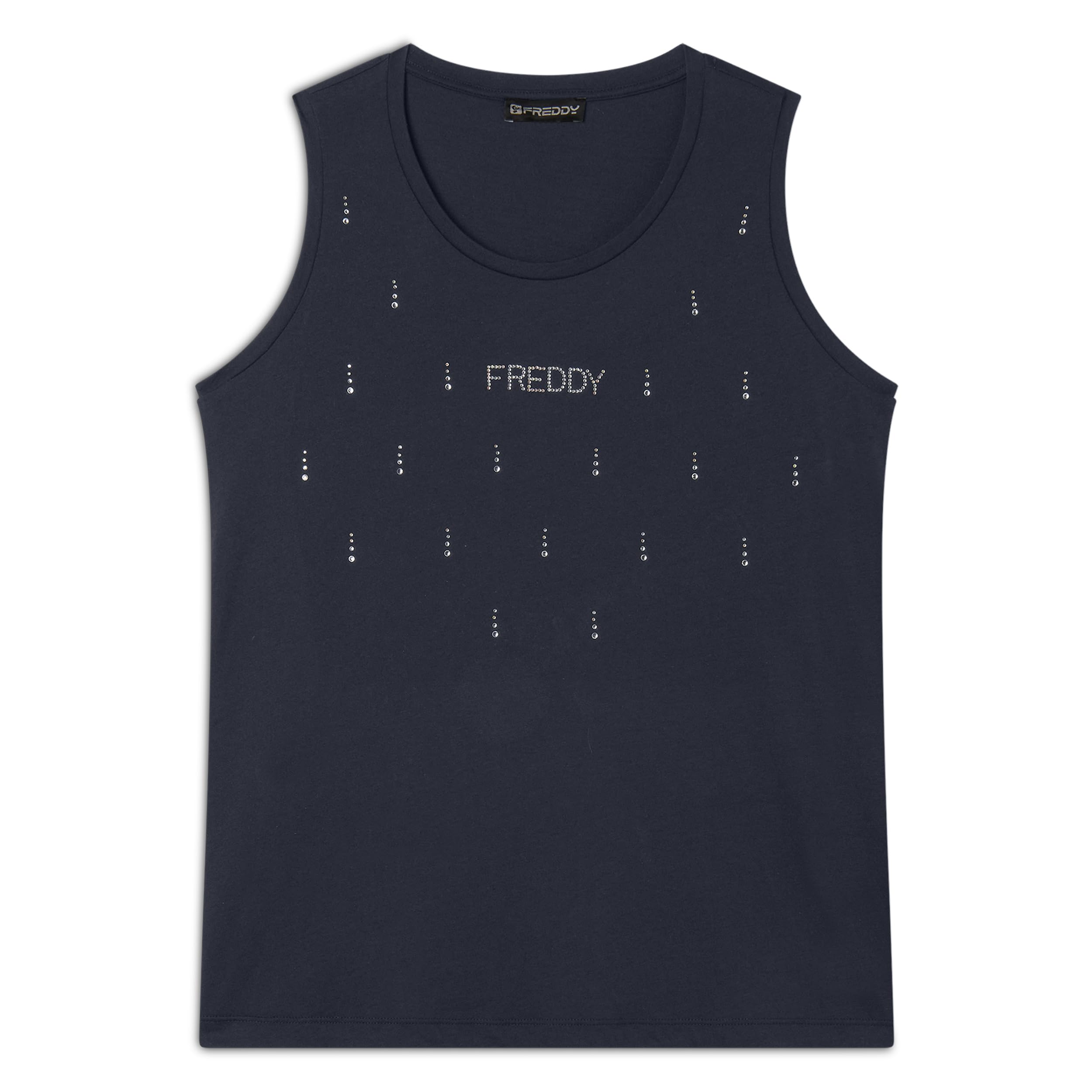 Débardeur en jersey modal de qualité supérieure FREDDY avec détails pailletés - 4