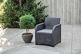 Keter 04 Rosalie Ensemble canapé 3 Places Graphite/Gris Froid - 10
