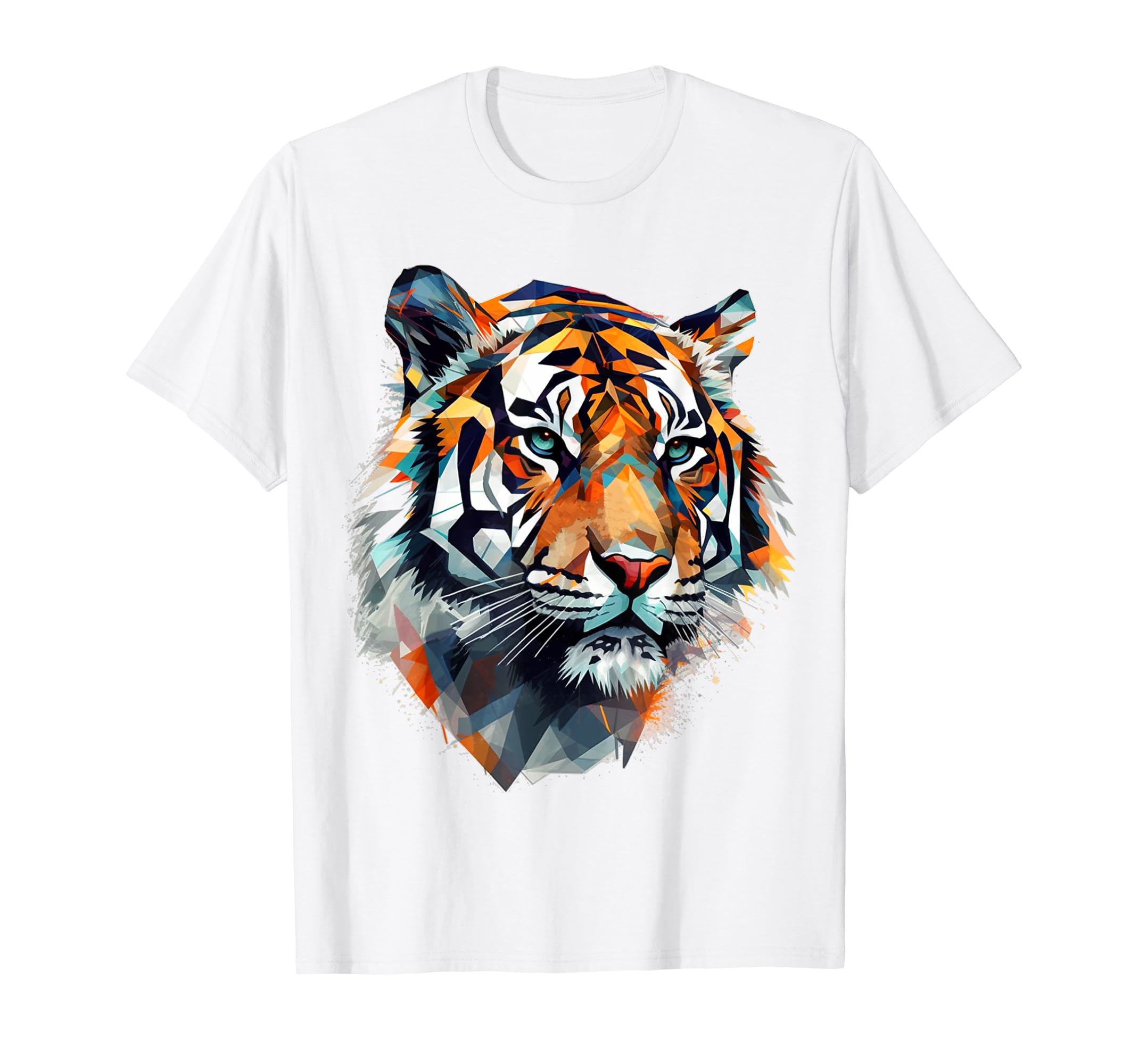 アニマル　トラ　ライオン　虎　ワンピース　Tシャツ　ダメージ加工 虎 Tiger 虎柄 ヒョウ柄 Tシャツ animal アニマル - メルカリ