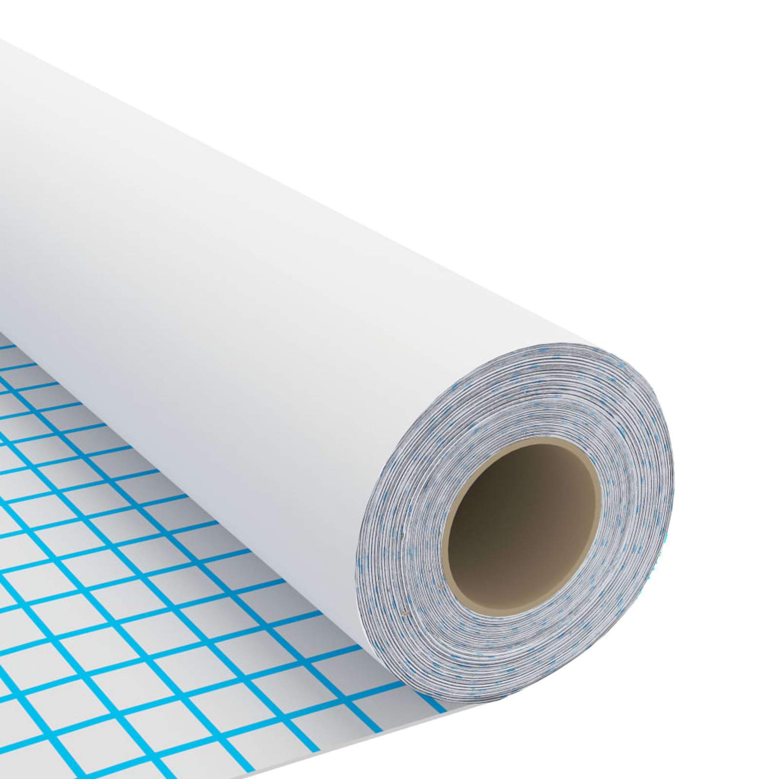 Láminas Autoadhesivas Muebles 2 uds PVC Blanco 500x90 cm, Vi para Puertas, Vi para La Cocina, Papel para Forrar Muebles
