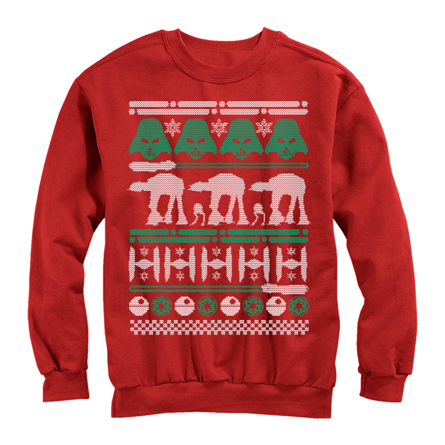 Fifth Sun Star Wars Men's Ugly Christmas Sweater Sweatshirt