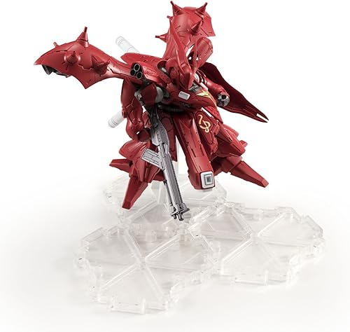 Miniatura 10 de Bandai Tamashii Nations Nxedge Style Nightingale Figura de acción "Contraataque de Gundam Char"