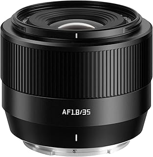 TTArtisan AF 35mm f/1.8 II Eマウント 単焦点レンズ APS-C (国内正規品・メーカー2年保証付) レンズ ソニーE互換品 単焦点レンズ 大口径 交換レンズ ミラーレス用 ブラック 銘匠光学