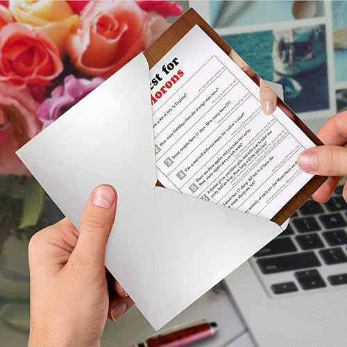 Miniatura 5 de NobleWorks - 1 Tarjeta de felicitación de graduación divertida - Felicidades para graduados, papelería para la escuela, universidad - Prueba para