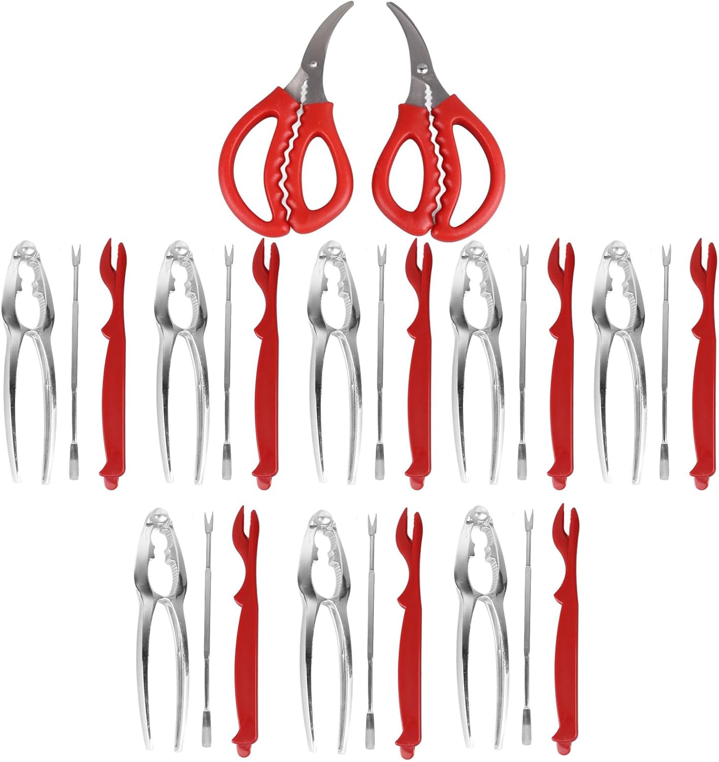 27 Piece Seafood Tool Set Multi Function Shelling Nut Clamp Walnut Clamp C Eating Tool C Tools C Eight Pieces