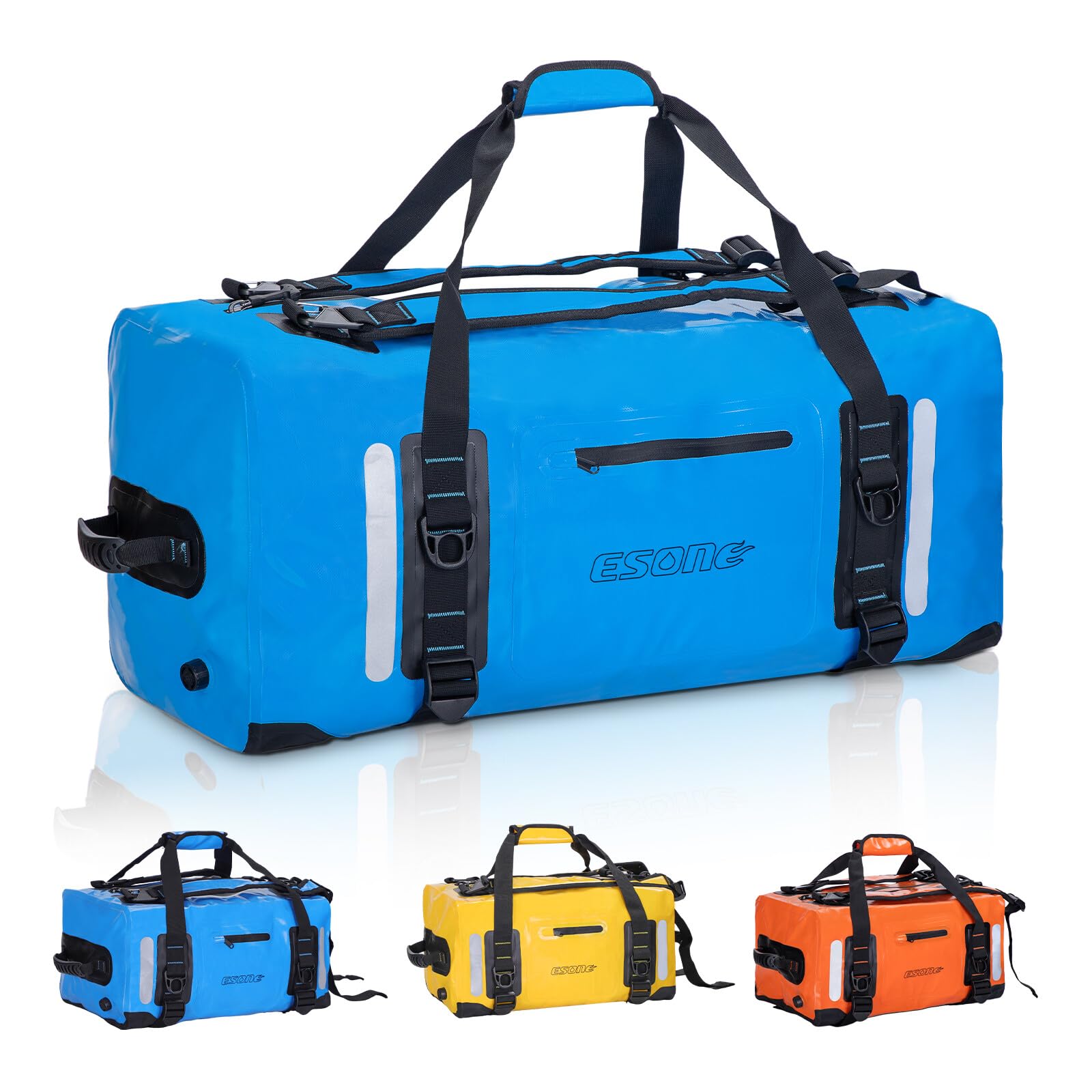 ESONE Dry Bags Sac à Dos étanche pour Hommes et Femmes Sacs secs pour Kayak pour Voyage