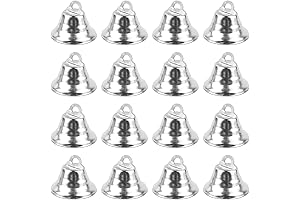 Framendino Mini Jingle Bells for Festive Crafts and DIY Creations