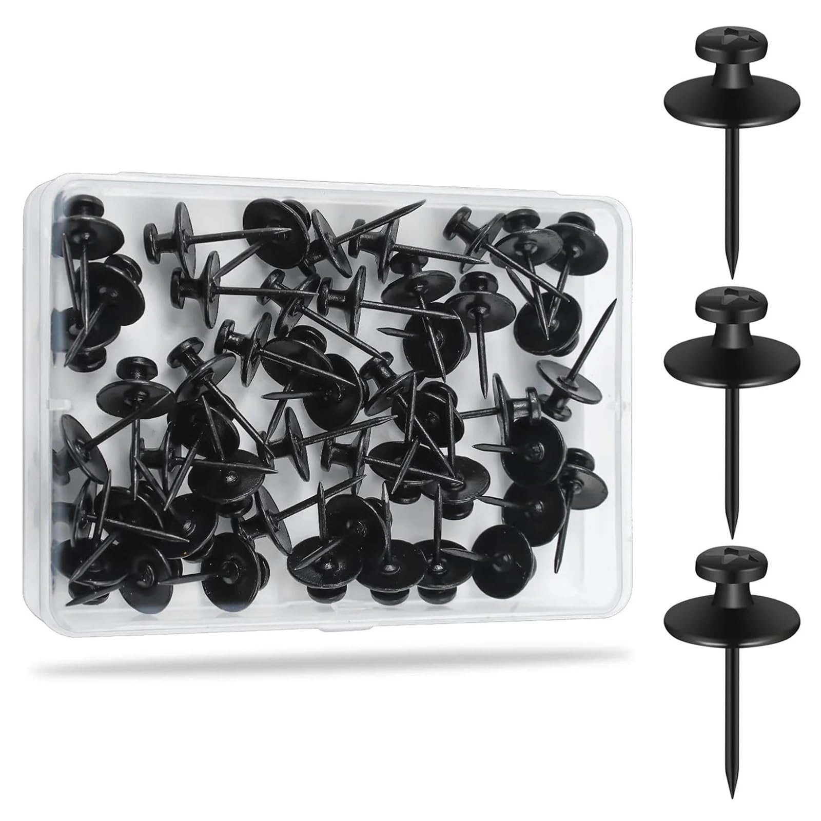 Push Pins 30Pcs Picture Hanging Hook Push Pins