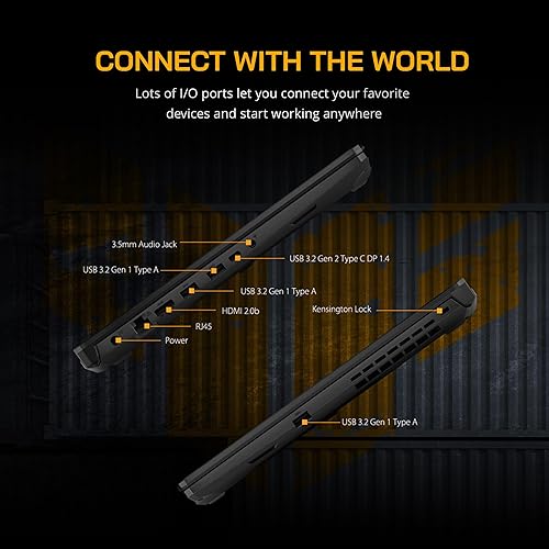 Miniatura 9 de ASUS TUF 17.3" FHD 144Hz - Laptop para juegos, Intel 11th Core i5-11400H, NVIDIA GeForce RTX 3050 4GB, 32GB RAM, 1TB PCIe SSD, teclado