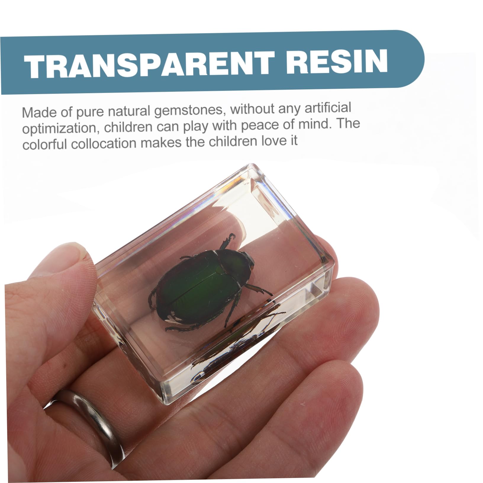 1 PC Insect Specimen Specimen Insect Samples Toy Natural Amber Samples Resin Adornments Unique Crystal Specimens Creative Amber Specimens Amber Amber Pendants ULTECHNOVO