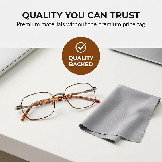 Optical Eyewear - Modified Oval Shape, Metal Full Rim Frame - for Women or Men Prescription Eyeglasses RX