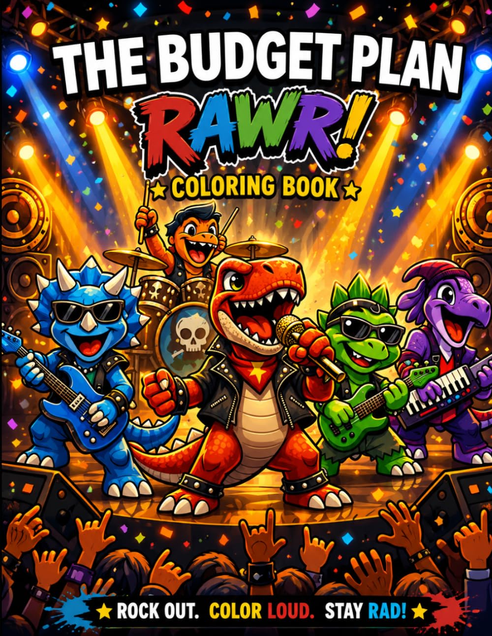 RAWR! - THE BUDGET PLAN: RAWR! The Dinosaur Money Band - Rockin' About Money!