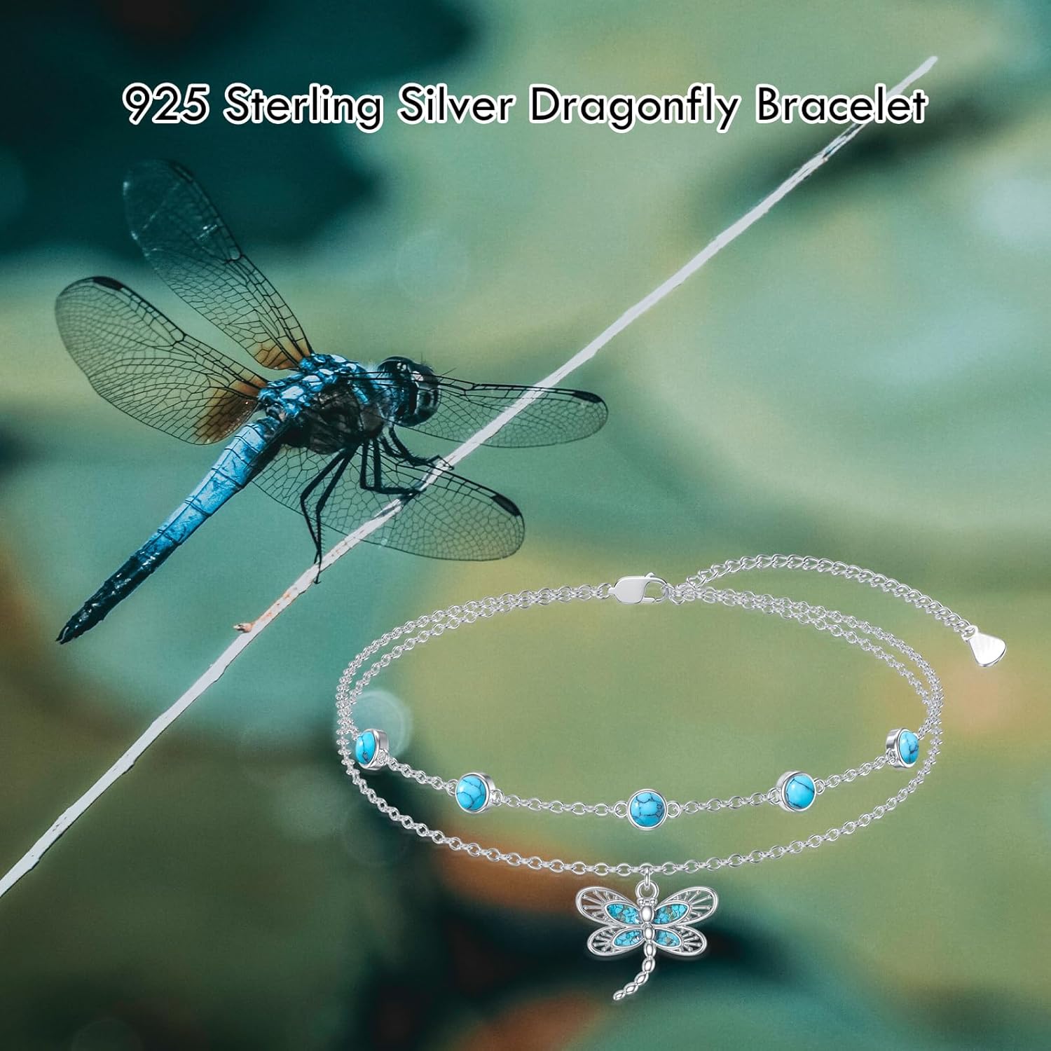 Tree of Life Mushroom Crystal Bracelet 925 Sterling Silver Frog Mushroom Bracelet Mushroom Jewelry gifts for Women Mushroom Lovers - Image 6