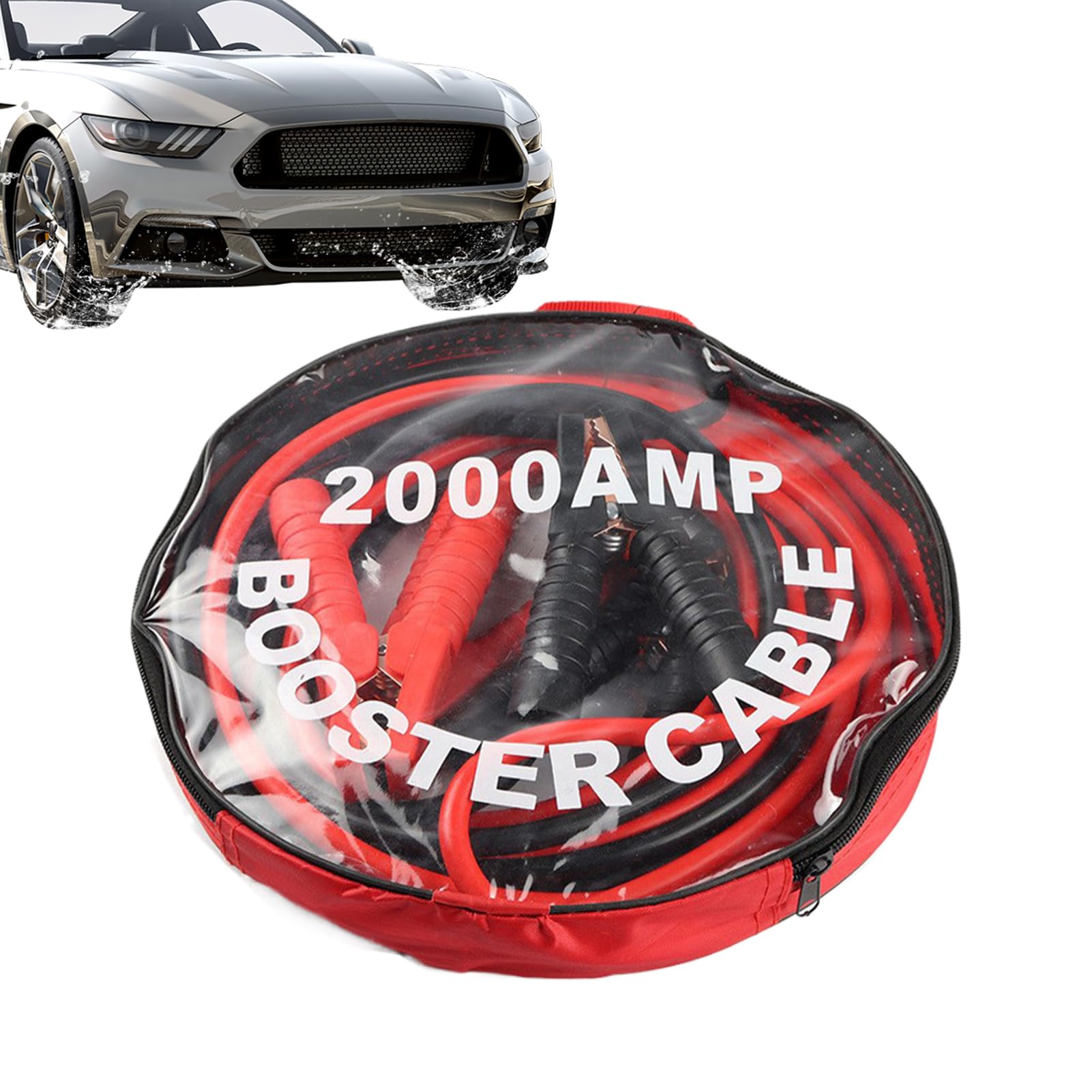Kable Rozruchowe Do Samochodu 2000A 3 m/4 m szybkie przenośne | Kable Rozruchowe Do Motocykla, ATV, Samochodu, Kosiarki, Przyczepy, Pojazdów Sportowych, Kosiarki Do Trawy, Roweru
