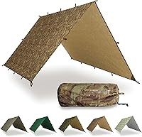 Vista 11 de AquaQuest Defender - Lona resistente impermeable (20,000 mm) con costuras selladas para camping, bushcraft y supervivencia