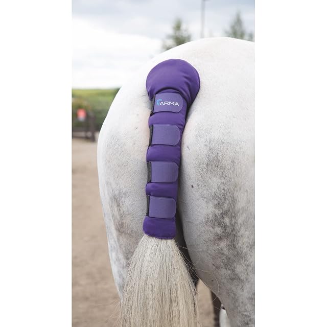 Foto 8 de 8 de Shires Arma - Protector de cola acolchado, color gris