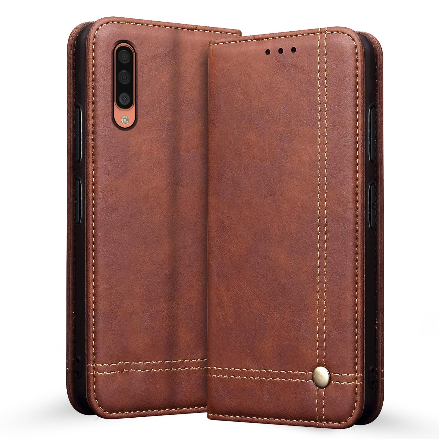 Pikkme Samsung Galaxy A50 /A50s/A30s Leather Flip Cover Wallet Case for Samsung Galaxy A50 /A50s/A30s (Brown) (B084BRF8L4) Amazon Price History, Amazon Price Tracker