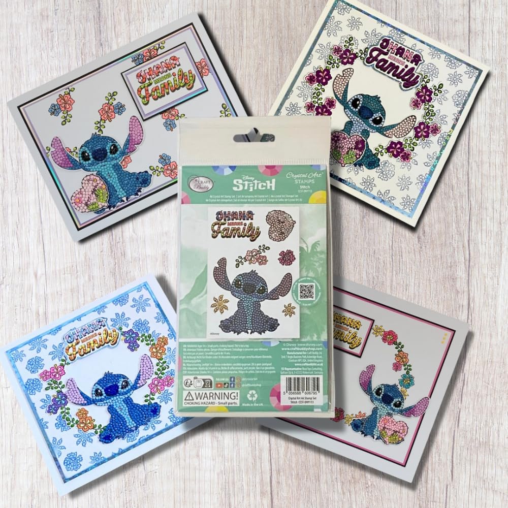 CRYSTAL ART A6 Stamp Set - Disney Stitch