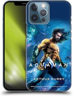 Head Case Designs Officially Licensed Aquaman Movie Arthur Curry Posters Hard Back Case Compatible with Apple iPhone 13 Pro Max