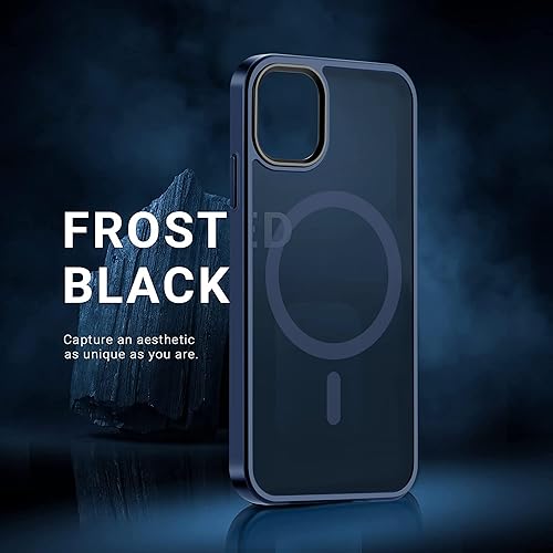 Miniatura 433 de Yriklso Strong Magnetic Case for iPhone 11 [Compatibilty with MagSafe] Protective Shockproof Cover Phone Case for iPhone 11 6.1" Frosted Purple