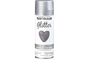 Rust-Oleum Glitter Spray Paint for Shimmering Wall Transformations