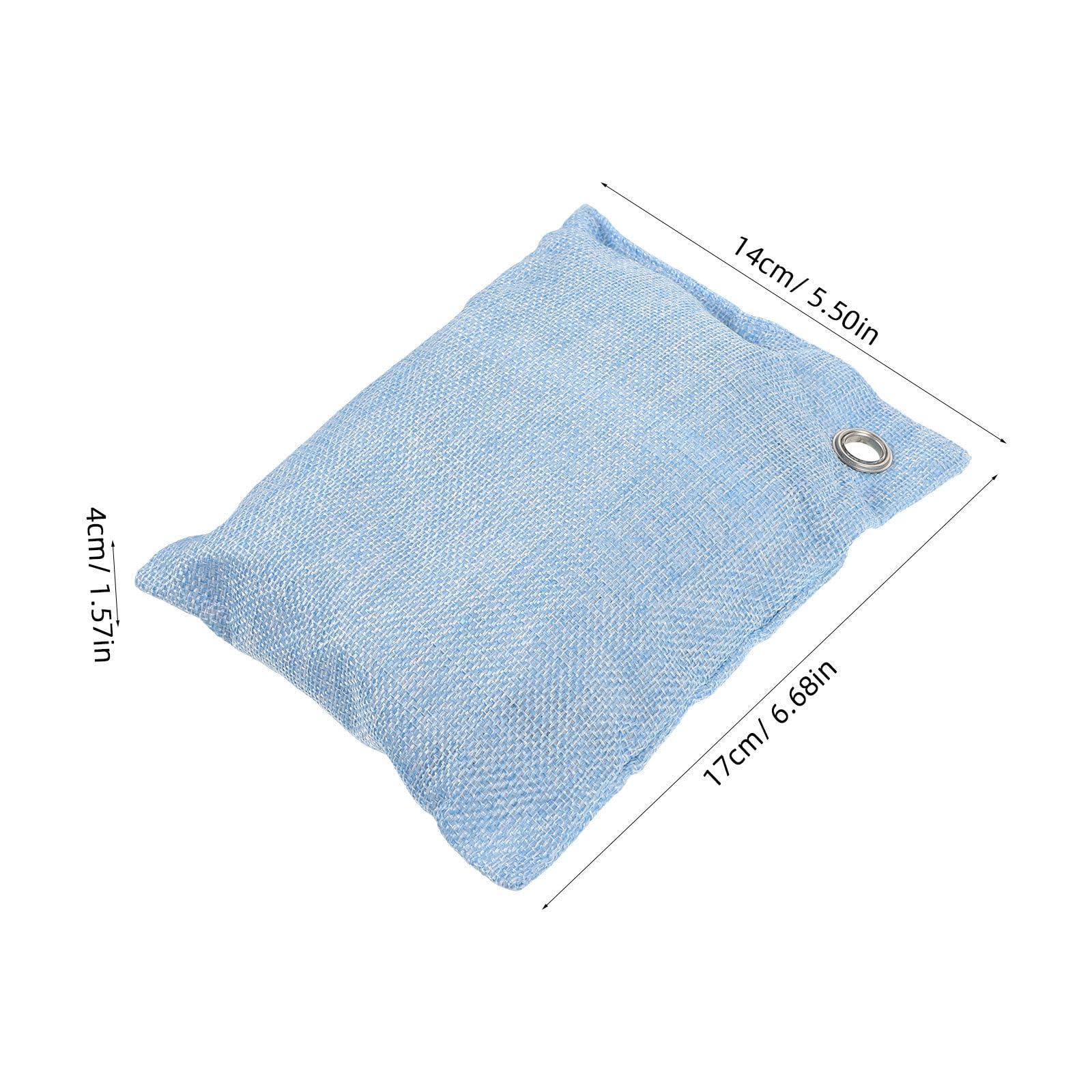 MAGICLULU 4piezas Bolsas de Activado de Bambú Desodorizantes y Purificadoras de Aire para Hogar Coche y Armarios Atrapaores de Olores y Humedad Paquete Reemplazable para Ambiente Fresco