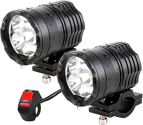 Motorcycle Driving Lights 12-60V 40W 3600LM LED Fog Lights for