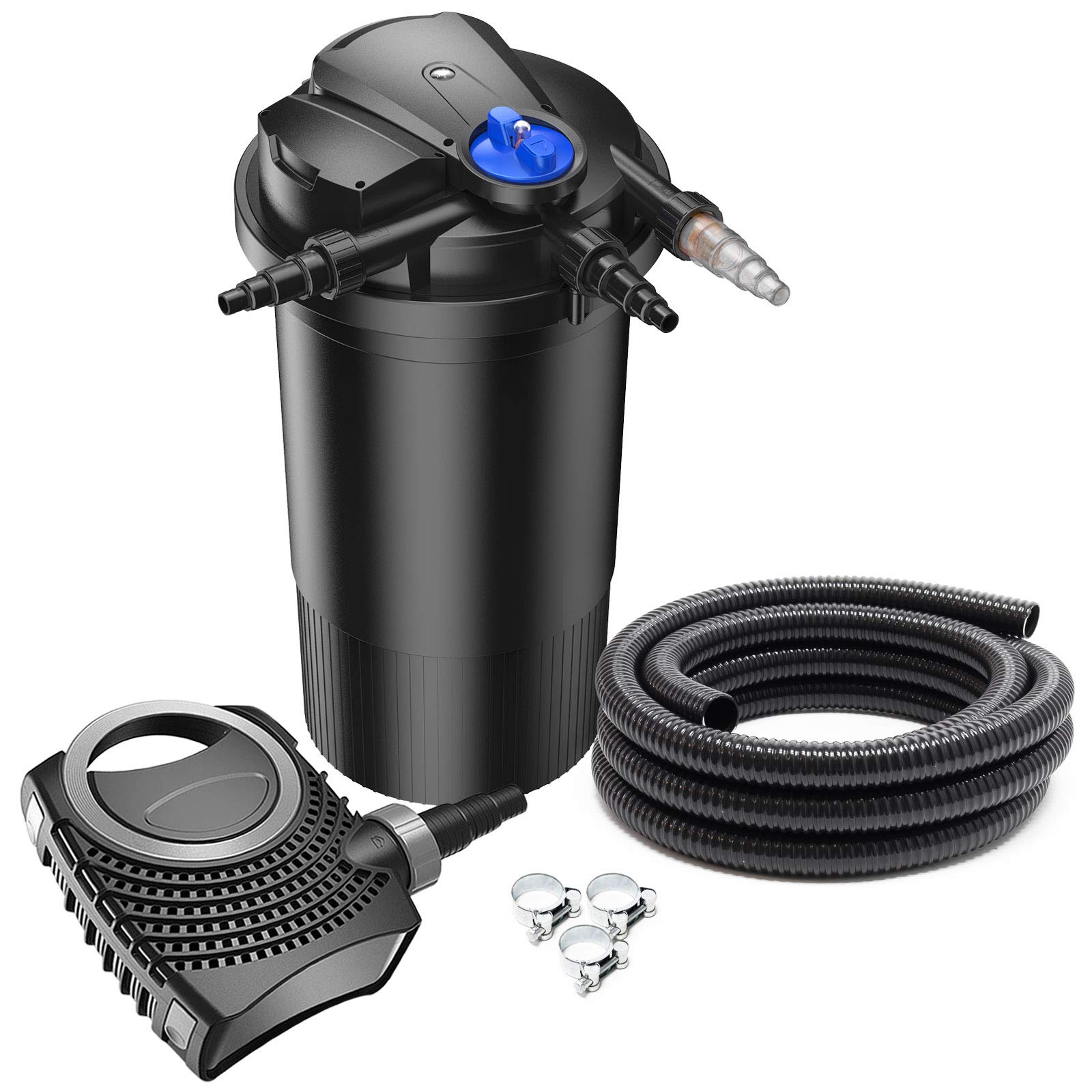 SunSun CPA-15000 zestaw do 30 000 l 18 W UVC NEO8000 pompa wąż filtr do stawu