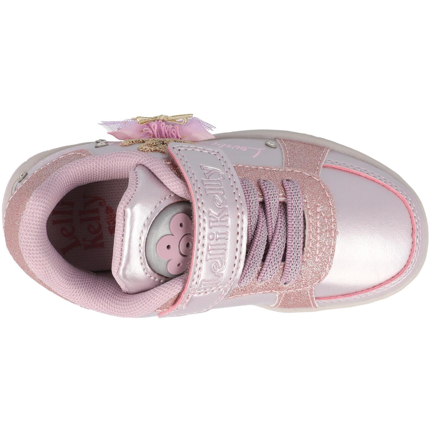 Lelli Kelly Scarpa Rosa Mille Stelle Dance Orsetto tutù Intercambiabile LKAA5210 con Jingle e luci (Rosa, Sistema Taglie Calzature EU, Bambino Piccolo (2-5 Anni), Numero, Media, 27)