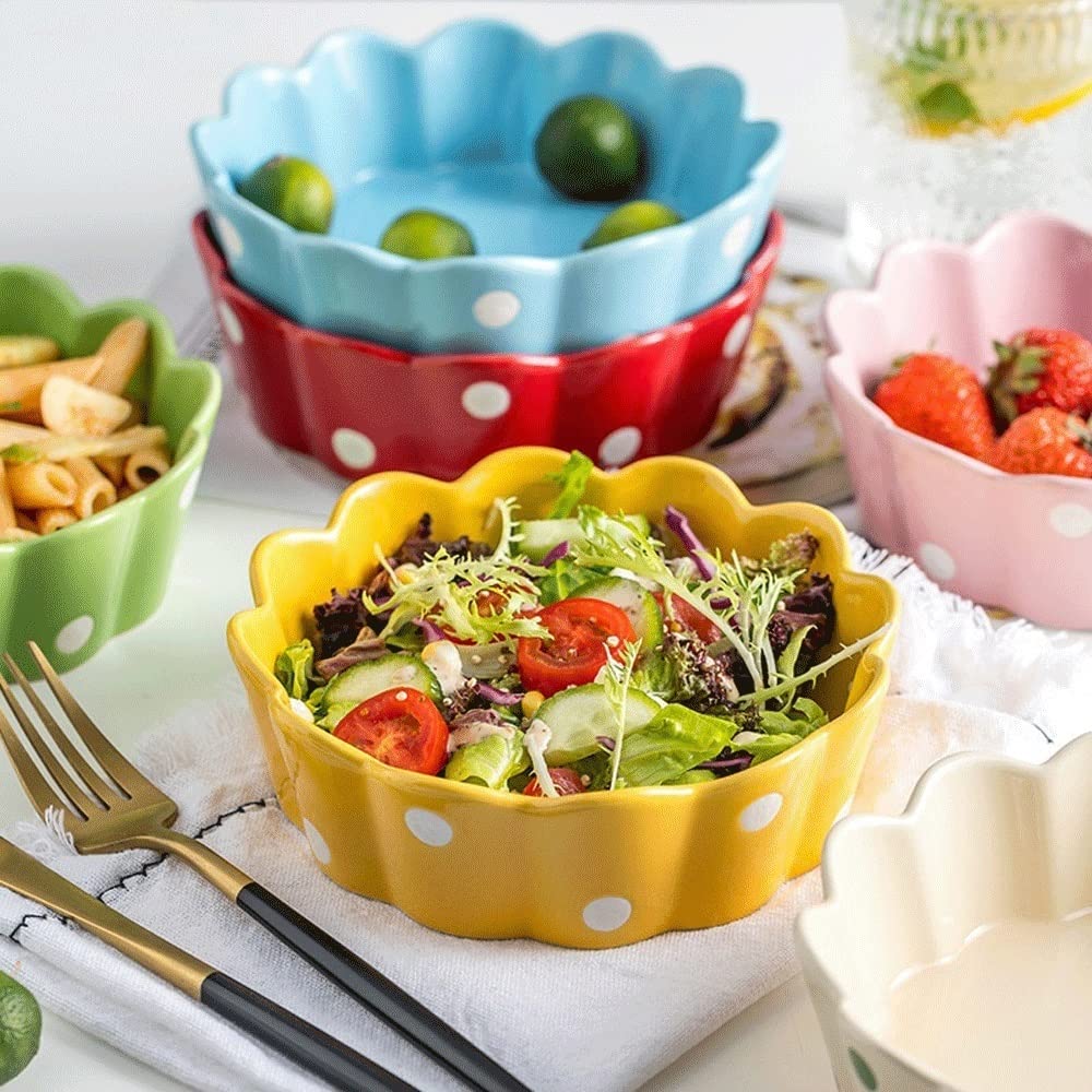 Miska do serwowania sałatek 400ML w stylu japońskim ceramiczna miska do sałatek owocowych miska do deserów osobowość twórcza miska do ryżu domowy stół dekoracyjny miska Miska Sałatkowa(A)