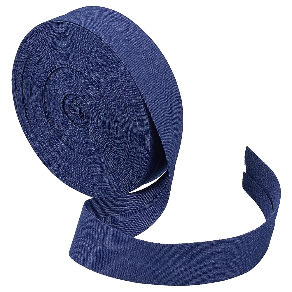 BENECREAT 10m Single Fold Bias Tape, 20mm Wide Bias Binding Tape Hemming Tape for DIY Garment Sewing Seaming, Piping
