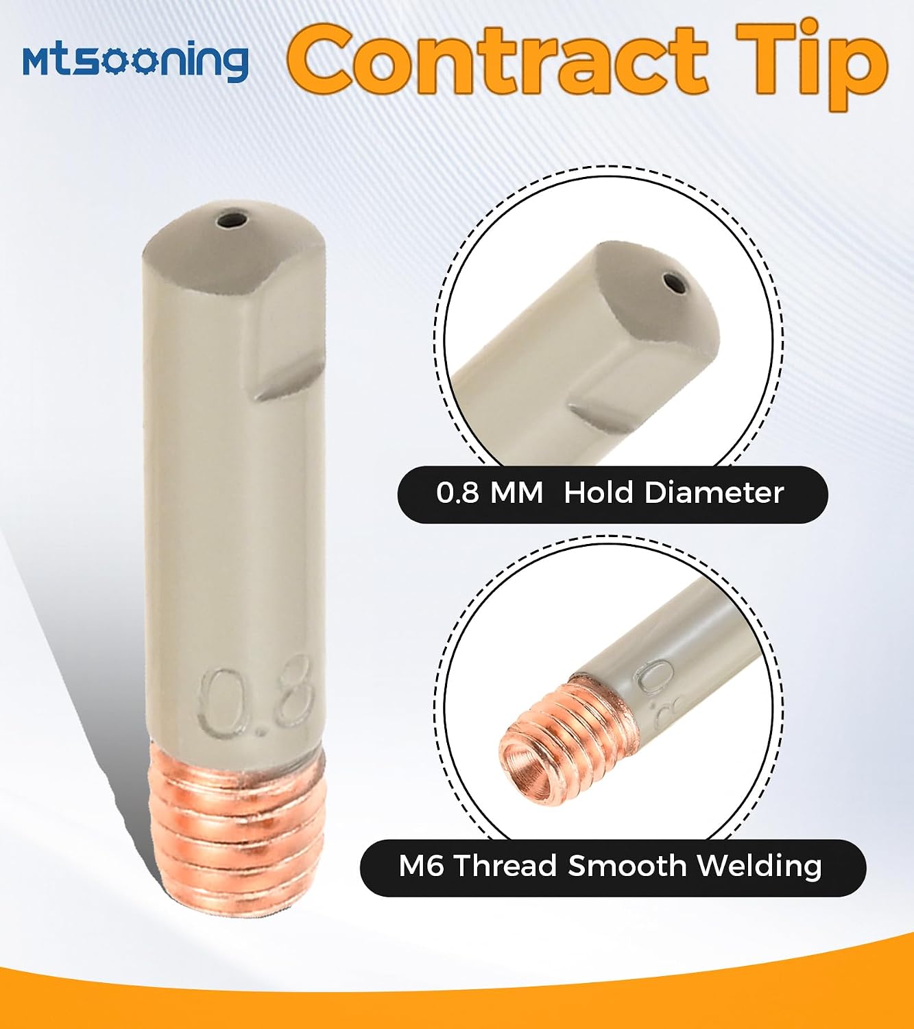 28PCS 15Ak Coating Protection Nozzle Set,Non-Stick Welding Slag Airless Gas | Contact Tip Holder Diffuser Torch Gas Nozzle Tip Holder for Mig